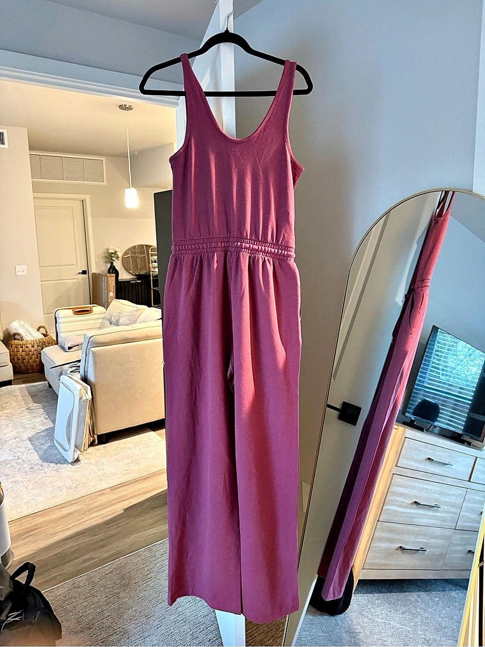 Comfort Women's Wide Leg Jumpsuit Size Medium
